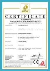CE certificate from Nantong Sting Co., Ltd.