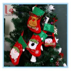 Christmas Decoration Gift Ornament Sock Stocking/Hose for Christmas Tree - Leshun Fashion Manufacturing Co., Ltd.