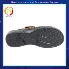 Professional Manufacturer Cow Leather Sandals Gender Women Waterproof No Heel Type Flat Occasion Casual Heel Shape Flat Toe Cap Open - Image 2