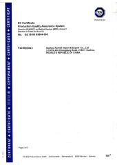 CE Certificate G2 Page2 certificate from Suzhou Acmed Import & Export Co., Ltd.