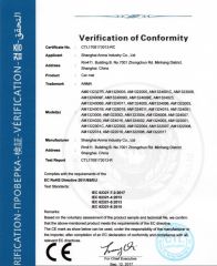 CE certificate from Shanghai Anma Industry Co., Ltd.