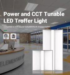 4pack Warehouse Reccessed Light 2X2FT Fitting LED Flat Panel Troffer Light - Image 1