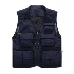 Winter Fleece Fishing Hiking Utility Vest - Image 5