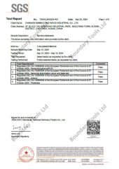 EU certificate from Boundary Tools Co., Ltd.