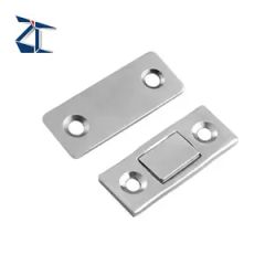 Zcmgcm Powerful Thin Magnetic Door Retainer 10kg Magnetic Catch Stopper Door Suction Catch Cabinet Door Magnet Catches Closer - Dongguan Zhengchen Hardware Co., Ltd.