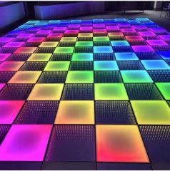 D 4 Bar DJ Night Club Panels 100cm Light up LED Video Dance Floor Stage Lights - Guangzhou Union Bright Lighting Co., Ltd.