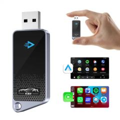 2 in 1 Wireless Carplay Adapter & Android Auto Wireless Adapter Plug&Play Low Latency Fast Connect - Image 2