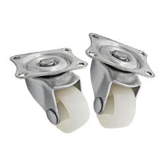 Castor Wheels Furniture Swivel Caster Mobility with Trolley Wheel Support - Image 4