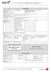 Sedex Members Ethical Trade Audit Report certificate from Zhejiang Hanhao Industrial Co., Ltd.