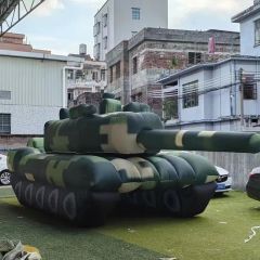 Advertising Inflatable Tank Model Advertising Giant Tank Origin China Material Oxford Technics Sewing Inflatable Gas Air - Image 2