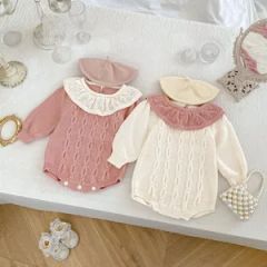 Spring/Autumn OEM Service Custom Boutique Striation Knitted Toddler Boys Baby Sweater Clothes Romper - Dongguan Ardi Apparel Co., Ltd.