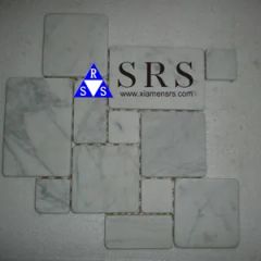 Calacatta White Marble Random Splicing - Image 1