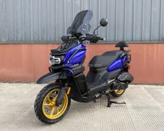 Tank Electric Motorcycle with 12t/40A Controller and Front/Rear Disc Brakes - Image 3