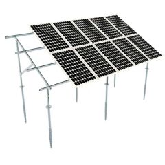 Solar PV Module Panel Mounting Structure Bracket System Origin China Trademark HNF HS Code 7318159090 Specification - Image 3