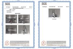 Undermount Slide SGS2 certificate from Guangdong Blossom Hardware Co., Ltd