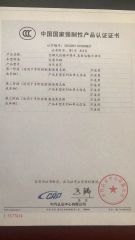 Certificates certificate from Liangshan Dingsheng International Trade Co., Ltd.