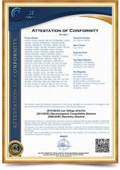 CE certification certificate of Changsha DTH Drill Construction Machinery Co., Ltd. – certificate photo, supplier certificates section