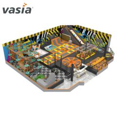 Indoor Trampoline Playground for Sale - Commercial Kids Trampoline Park - Image 5