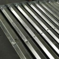 Conical Square Octagonal Lamp Post 12m Galvanized Steel Street Light Poles - Image 1