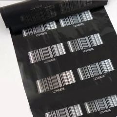 Customizable 110mm*74m Black Resin Printer Ribbons Carbon TTR Scratch Proof Ribbon for Barcode Stickers - Image 4