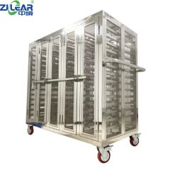 Transport Trolley Wire Roll Cage for Medical Cart Case in Hospital - Image 3