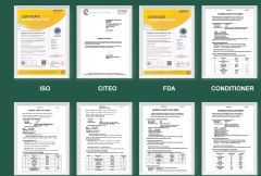 9 certificate from Yangzhou New Lotus Plastic & Daily Chemicals Co., Ltd.