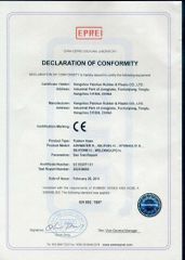 CE Certificate for Hydraulic hose certificate from Hangzhou Paishun Rubber and Plastic Co., Ltd.