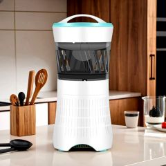 Child Pet Safe Rechargeable LED Mosquito Trap Non Toxic Bug Zapper Insect Killer Lamp - Image 2
