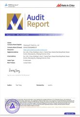 Certificate certificate from Shaoxing Yili Textile Co., Ltd
