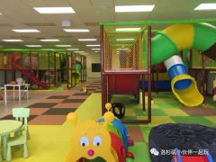 Commercial Indoor Playground Slide with Rope Course Trampoline - Image 5
