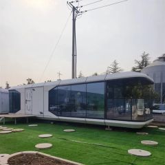 Luxury Modern Living Sleeping Pods Mobile Futuristic Tiny Space Capsule Home Movable Prefabricated Hotel Rooms for Sale - Shandong Mars Cabin Technology Co., Ltd.