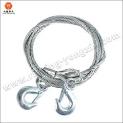 High Quality Sling Wire Stainless Steel Wire Rope Ceiling Suspension Hanging Cable with Hook Sling - QINGDAO YONGXIN RIGGING CO., LTD.