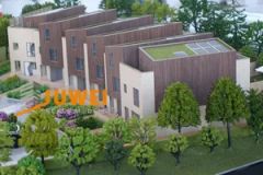 Scale Townhouse Villa Model Building with Interior Layout (JW-240) - Image 5