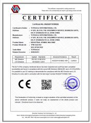 CE certificate from Topeagle International Ltd.
