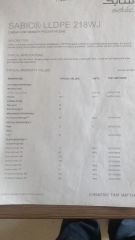Material PP ROHS 6 certificate of Dongguan Glory Plastic Products Co., Ltd. – certificate photo, supplier certificates section