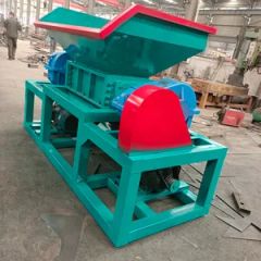 Double Shaft Metal Shredder Machine Small Waste Recycling Shredder - Image 5