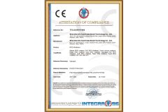 Certification of CE certificate of Shenzhen Card Cube Smart Technology Co., Ltd. – certificate photo, supplier certificates section