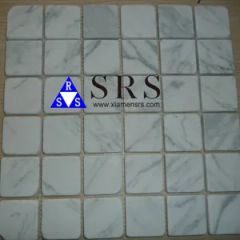 Calacatta White Marble Random Splicing - Image 3