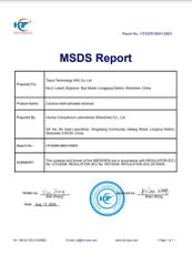 MSDS certificate from Tian Yi Technology (Shen Zhen) Company Limited