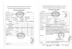 MDF Certificate certificate from SHOUGUANG DAWN FOREST WOOD CO., LTD.