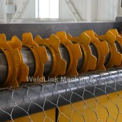 CNC Gabion Mesh Weaving Machine Weight 16t Origin China Warranty 1 Year HS Code 8463300000 Twist Number 3 or 5 Trademark WELD LINK - Image 5