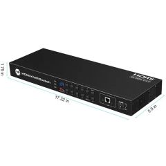 Matrix Kvm Switch 1u Rackmount 4X8 - Image 3