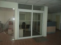 Office Partition , Fixed And 2 Sliding UPVC Doors Color Teak Colour, White Price Per Square Foot Rs 370, Rs - Image 5