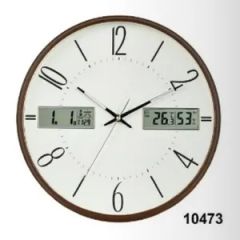 Large Digital Display for Humidity Electronic Simple Timing Alarm Wall Clock - Image 1