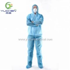 Microporous Disposable Type 5 Type 6 Coverall Protective Workwear - Hefei YuChen Plastic Products Co., Ltd.