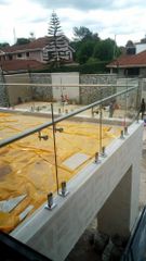 10mm Tempered Glass Railing Position Stairs Finishing Polished Features Transparent Thickness 10 mm, 10mm Finish Options Various - Image 2