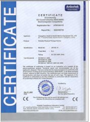 CE CERTIFICATE OF PORTABLE PHYSICAL THERAPY DEVICE certificate from Health&Health (Group)Co.,Ltd.