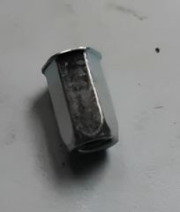 5mm Rivet Nuts, M6, Hex Head Strength High Thread Size M6 Grip Range 5mm Durability High Head Type Hex Head Finish Zinc - Image 3