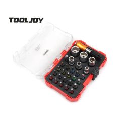 Tooljoy 28PCS Hand Tools Custom Screwdriver Bit Sets Nut Setter Bits Sets - Image 4