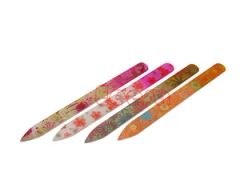 Flower Printed / Design Glass Nail File/ Crystal Nail File - Image 1